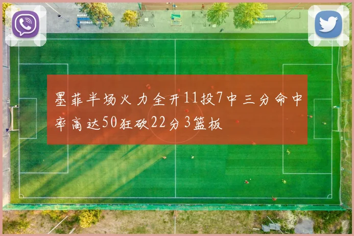 墨菲半场火力全开11投7中三分命中率高达50狂砍22分3篮板